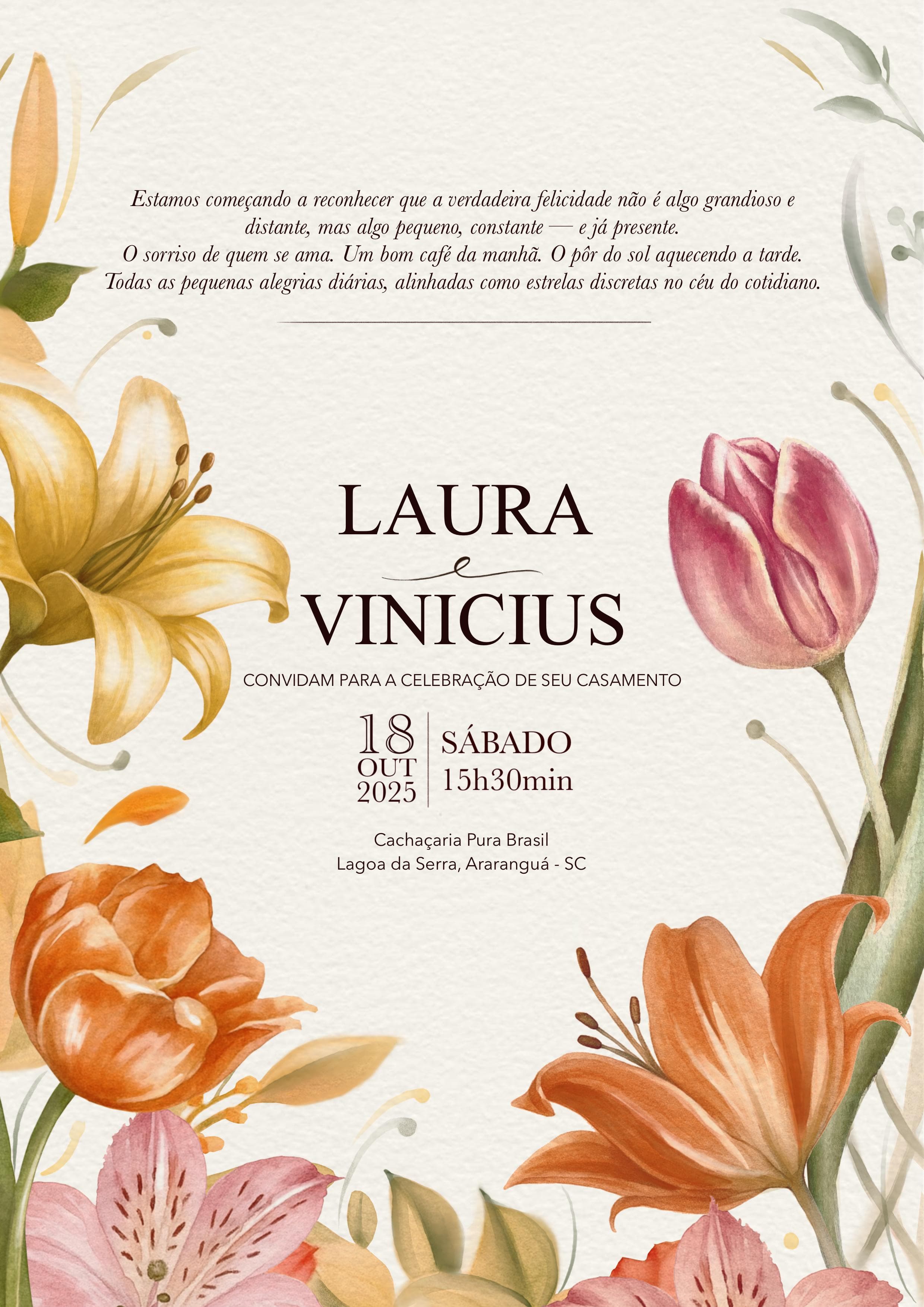 Laura e Vinicius